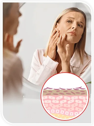 How much collagen you have left to work with